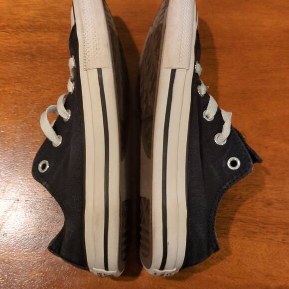 Converse All Star Chuck Taylor Low Double Tongue Sneaker big kids 1 - Picture 8 of 9